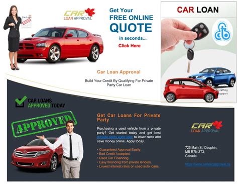 One Private Party Auto Loan